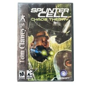 Tom Clancy's Splinter Cell Chaos Theory PC DVD-ROM Ubisoft 2005 Stealth Game